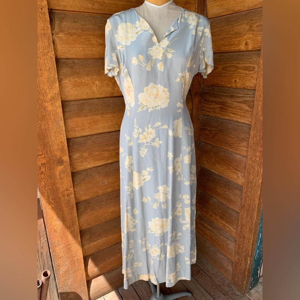 J. Peterman silk dress SZ 4